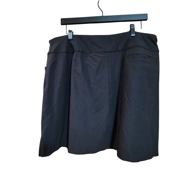 Lady Hagen Easy Shaper Skort Power Mesh Panel For Tummy Control Black Womens XL - Picture 2 of 5